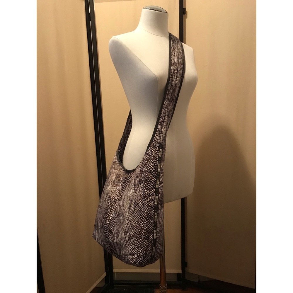 Lesportsac Python Crossbody Messenger Tote New - image 1